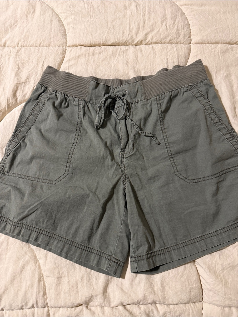 Khakis & Company Women's Casual Drawstring Waist Shorts, 6